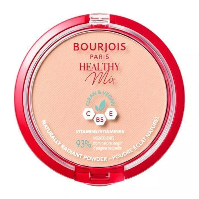 Poudre - BOURJOIS - Healthy Mix - 03 Beige Rose - Vegan - 93% Ingrédients Naturels
