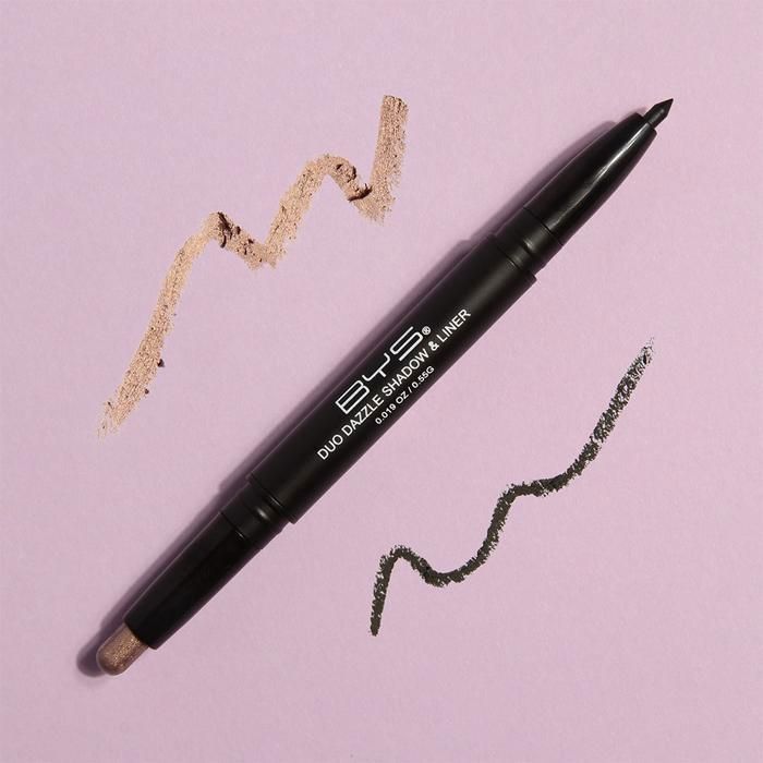 BYS - DUO DAZZLE SHADOW ET LINER BRASS BROWN  ET BLACK