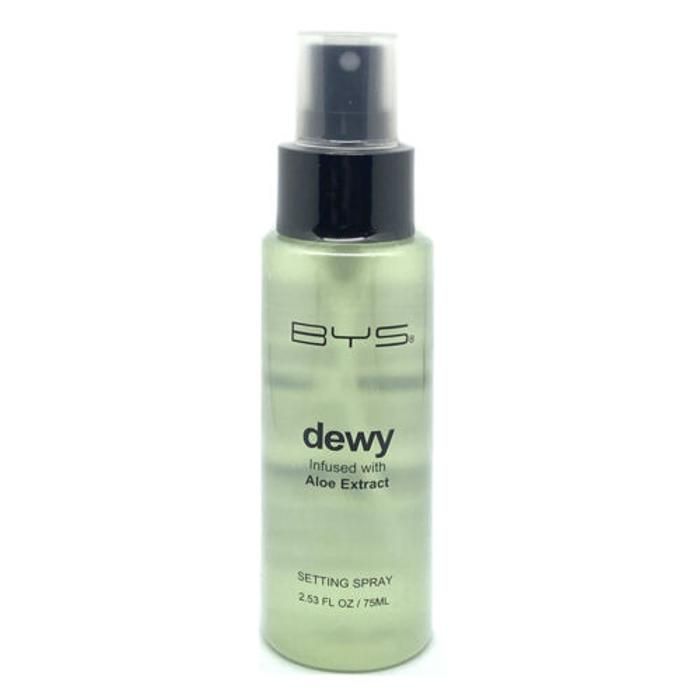 Spray fixateur - BYS - Dewy Skin/Makeup - 75 ml - Extrait d'aloès - Effet lumineux