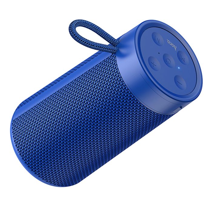 Enceinte sans fil BT 5.0 FM, carte TF, Disk U, AUX, TWS, 5W, 1200mAh - Hoco Sports (HC13) - Bleu