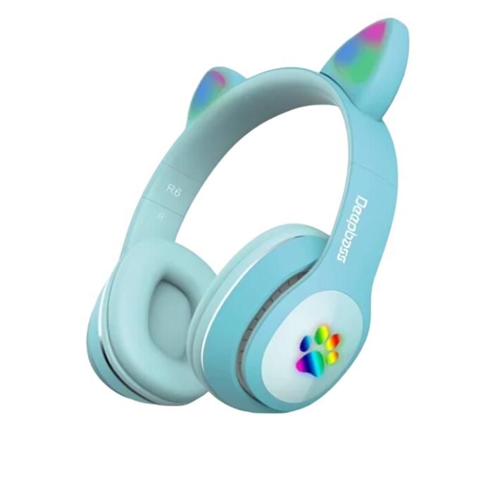 Casque Sans Fil Deepbass R6 LED Blue