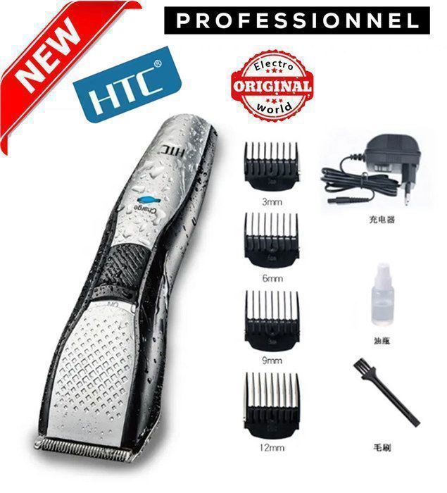 Tondeuse à cheveux - At-729 - Rechargeable - Électrique - Imperméable - Professionnelle