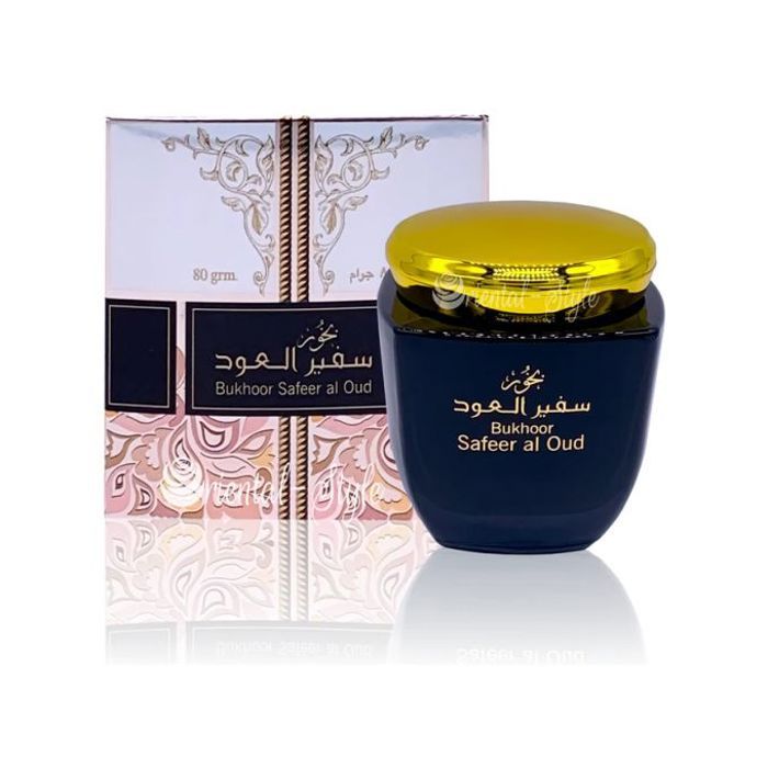 Ard Alzaafran Encens Safir Al Oud, un bois parfumé, riche en huiles aromatiques fines 80gr