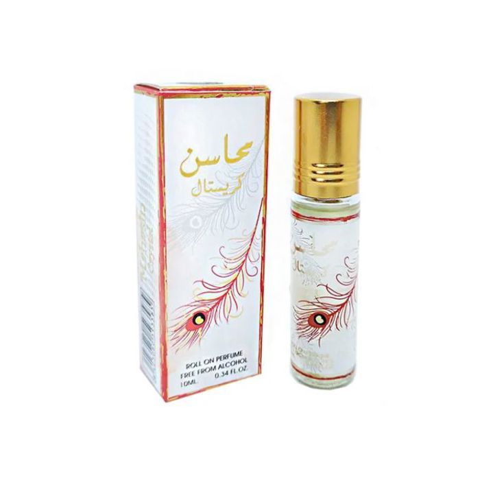 Ard al zaafarn Mahasin Cristal Parfum Arabe Parfum Roll-on Original Arabe 10 ml