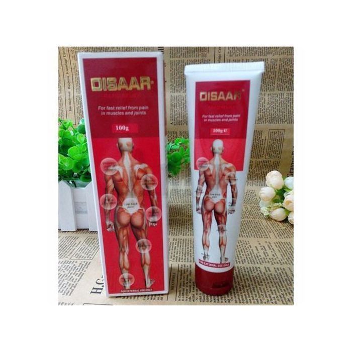 Pommade contre douleurs articulaires - Disaar - 200 ml - Non gras - Huiles essentielles - Usage externe