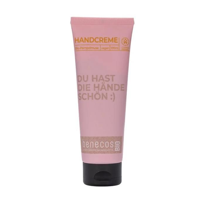 Crème pour les mains - BENECOS - Pamplemousse - 100ml - Vegan - Beurre de karité biologique