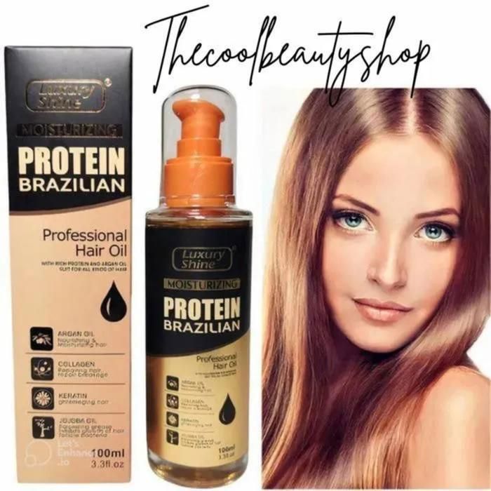 protein brazilian  luxury Serum professionel hair oil