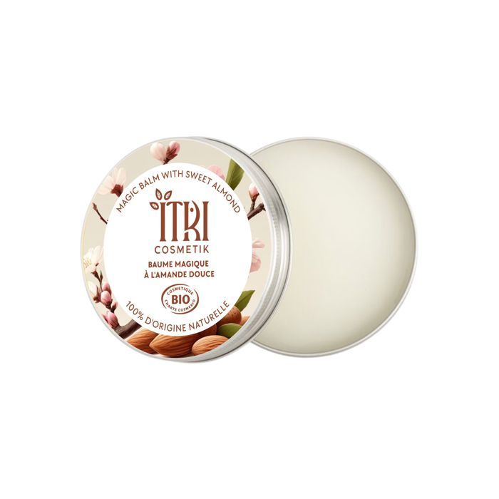 Soin des lèvres - ITRI COSMETIK - Le Baume Magique Amande Douce - Nourrissant - Apaisant - Protection