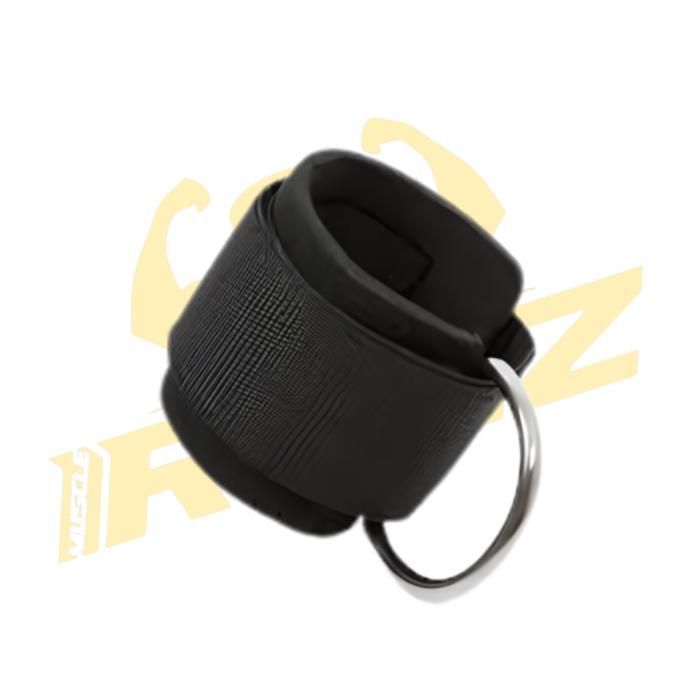 Sangle de Cheville - Musculation - Noir - Réglable - Confortable - Durable