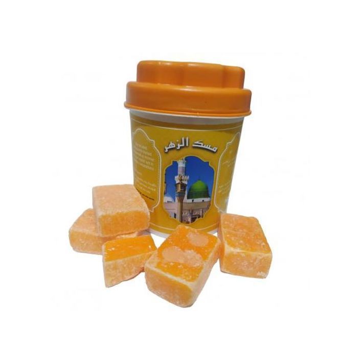 Carré de musc solide - MUSK EZZAHER - 250GR - Parfum durable - Coffret plastique - Utilisation polyvalente