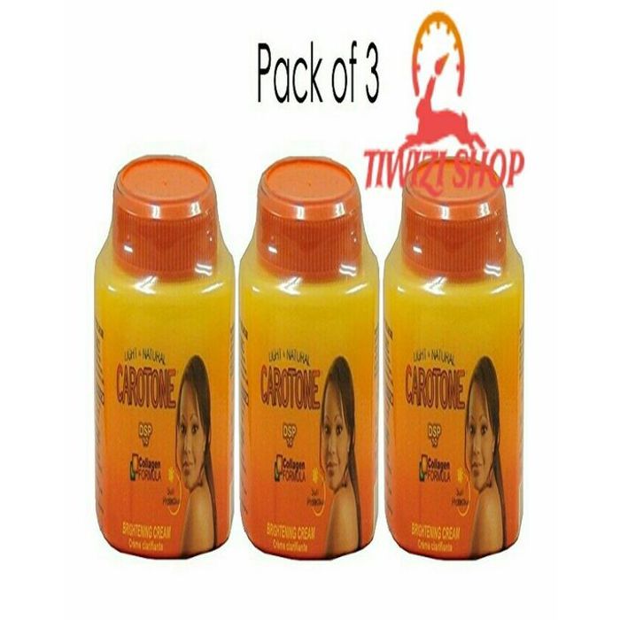 Carotone Crème éclaircissante avec protection solaire135ml