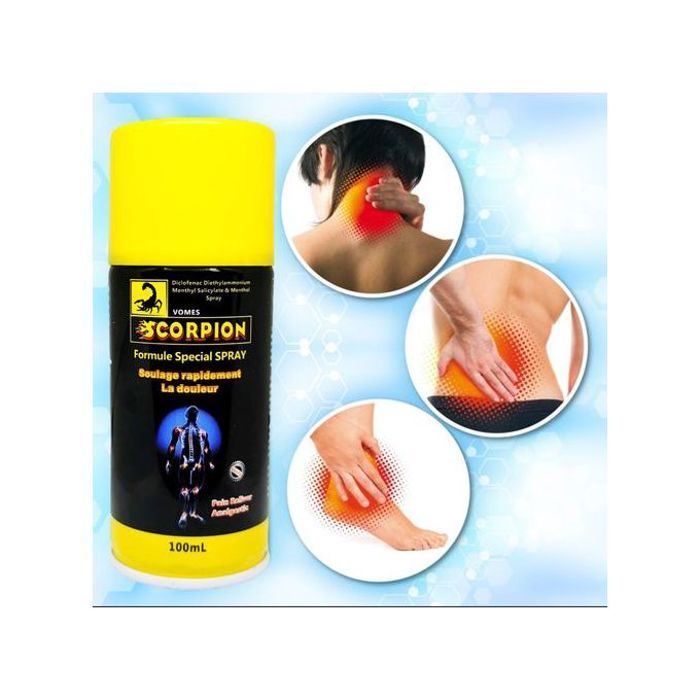 Gel Scorpion - GENERIC - Tube 100ml - Double Force - Anti-douleur - Sans conservateur