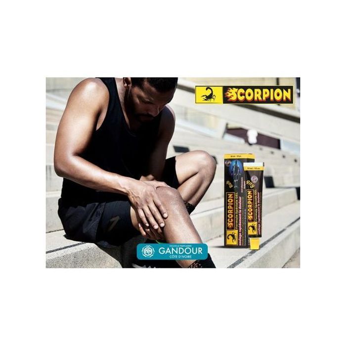 Gel Mentholé - GENERIC - Scorpion 1 x Tube 30 ml - Double force - Anti-douleur - Piqûres d'insectes