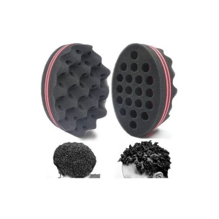 Brosse à cheveux - GENERIC - Éponge coiffeur - Pour cheveux bouclés - Usage professionnel - 5 minutes