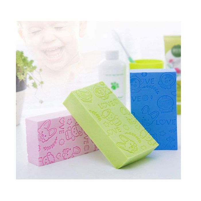 Éponge de bain - GENERIC - Exfoliante - 3 pièces - Hypoallergénique - Douce pour la peau