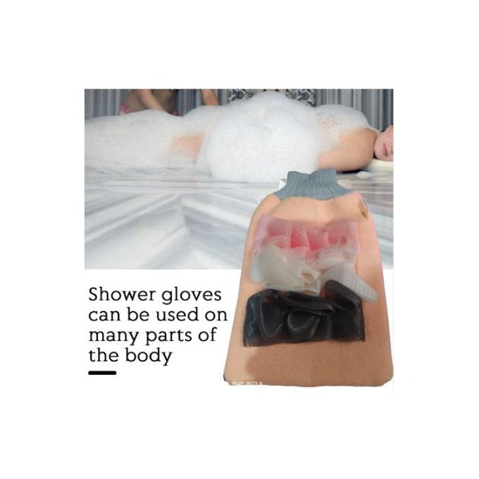 Gant de gommage - GENERIC - Kisse - Marron - Pour Hammam Marocain - Haute qualité