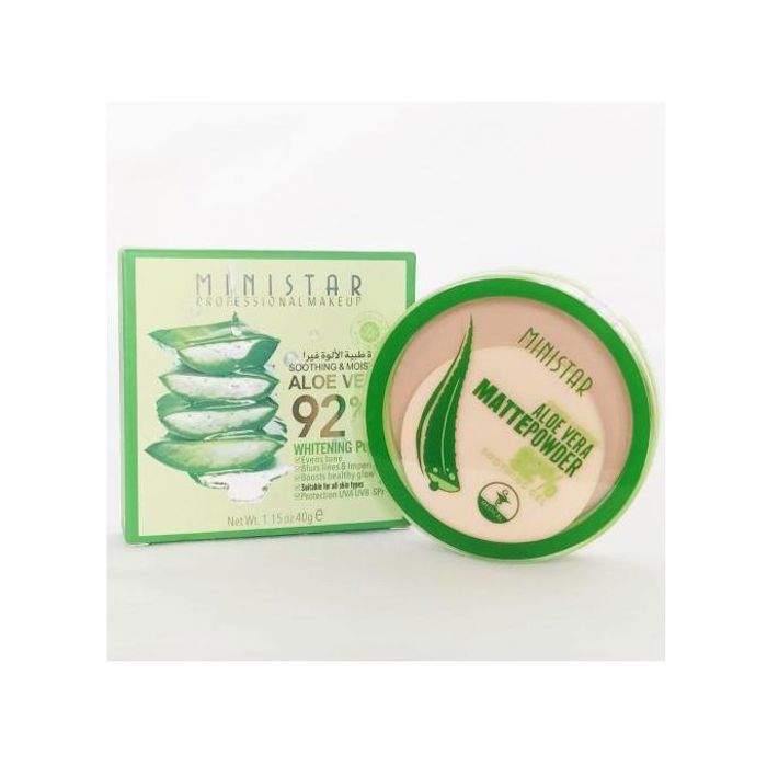 Ministar Aloe vera 92% MATTEPOWDER MEDICAL