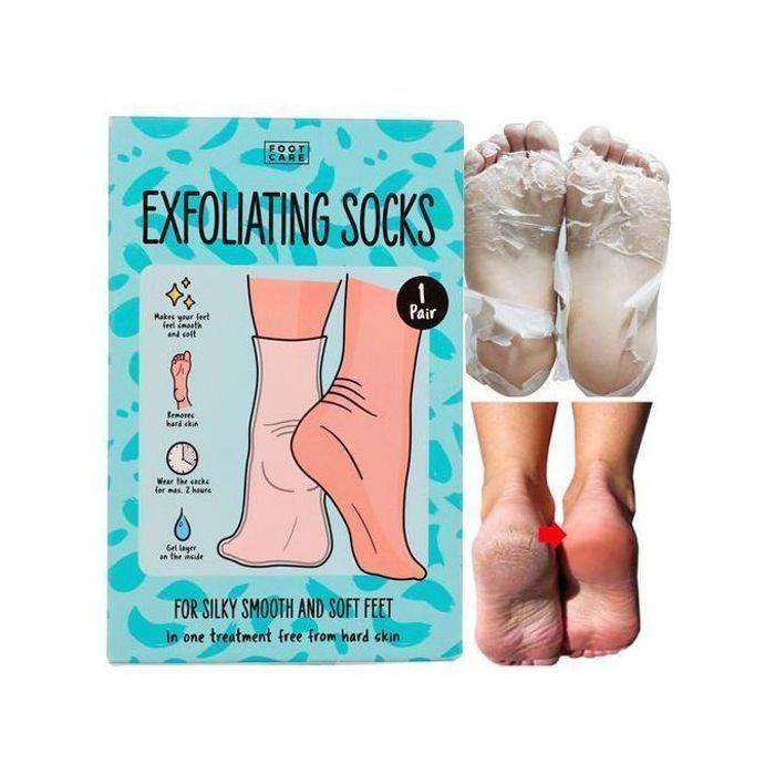 Exfoliating socks 1 Paire Chaussettes exfoliantes anti-callosités