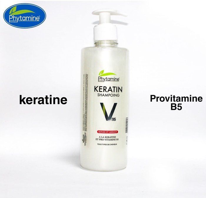 Shampoing traitant a la keratine et pro vitamine B5 420ml