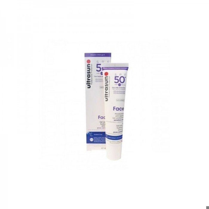 Gel Écran Solaire - Ultrasun - SPF50+ - Hydratant - Anti-âge - 40ml