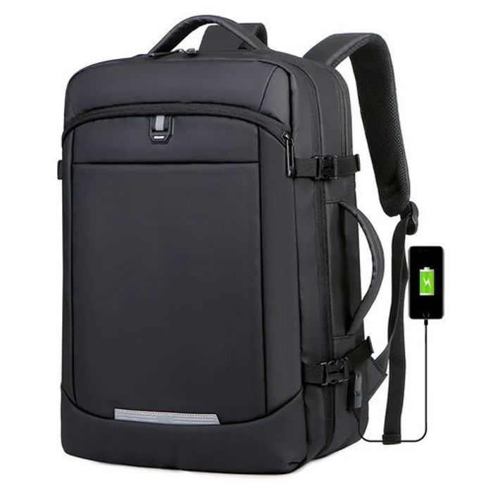 Sac à dos PC 15 pouces - GENERIC - Sac multifonction - Imperméable - Port USB - Grande capacité
