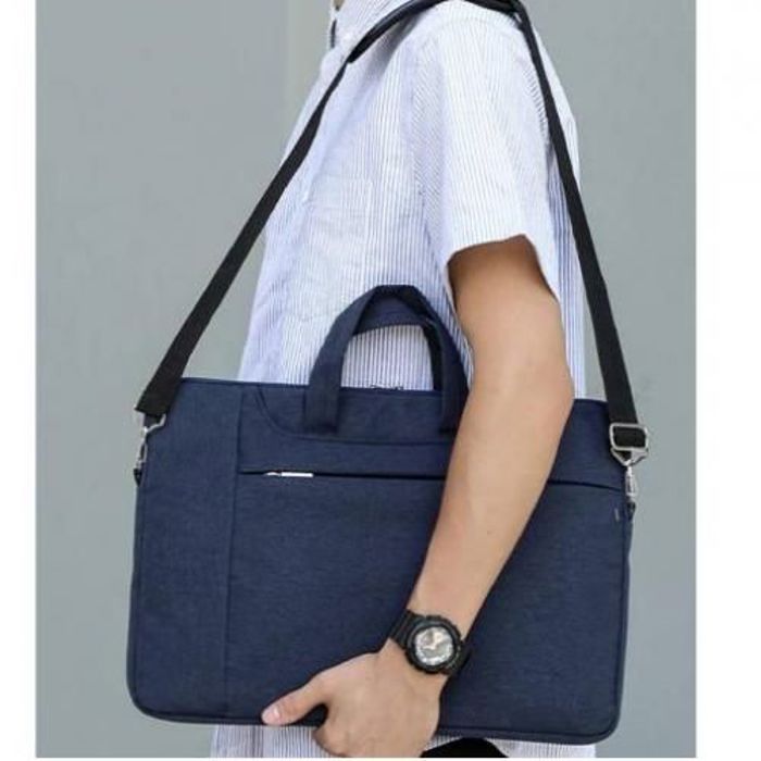 Sacoche pour ordinateur - GENERIC - 14 Pouces - Housse étanche - Poche zippée - Design moderne