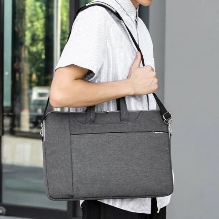 Housse pour ordinateur portable - GENERIC - 15 Pouces - Gris - Étanche - Pratique