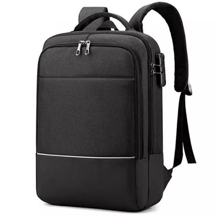 Sac à dos - GENERIC - Scolaire - Étanche - USB - Compartiment matelassé pour PC