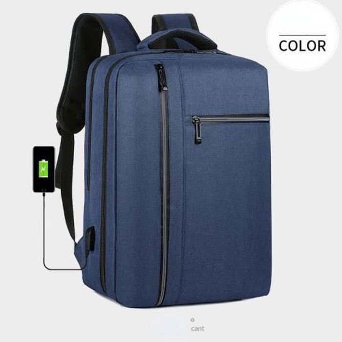 Sac à dos - GENERIC - Anti-vol - Léger - Haute capacité - Polyester bleu