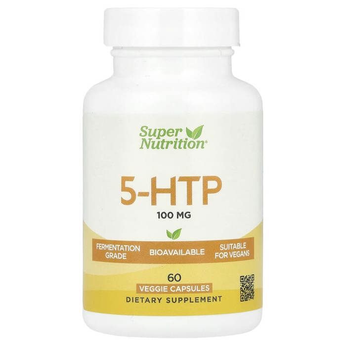 5-HTP, 100 mg, 60 Veggie Capsules