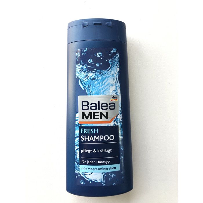 Gel douche - Balea Men - 3 en 1 - 300 ml - Biodégradable - Minéraux marins