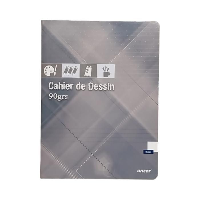 Cahier Piqué Dessins 96 Pages 120 g FT 24 x 32 Dessin - Couleur Aléatoire