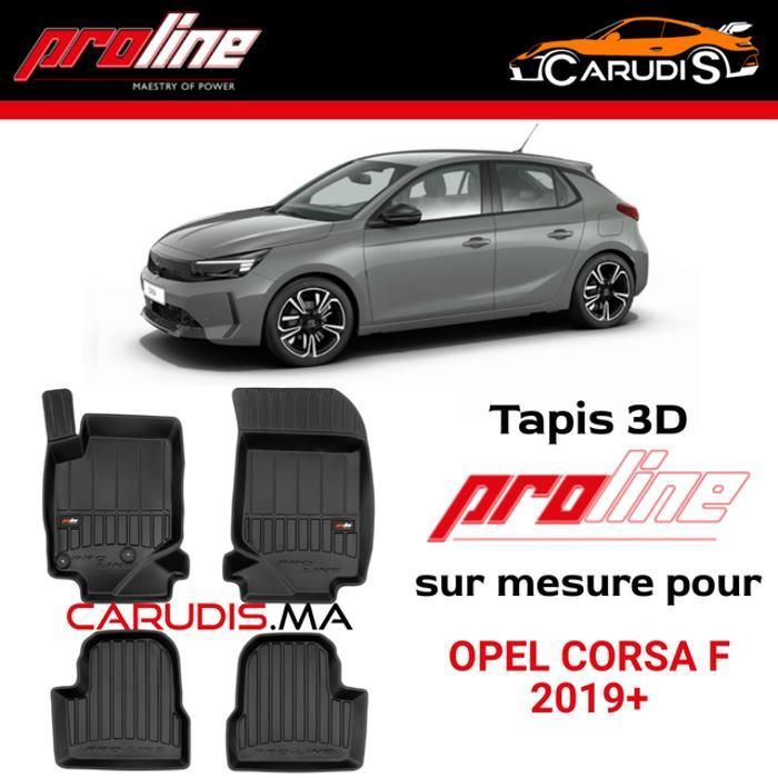 Tapis de voiture - ProLine - Opel Corsa F - Sur mesure - Antidérapant - Imperméable