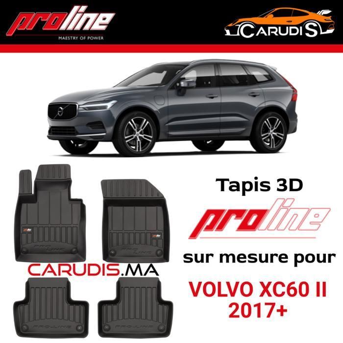 Tapis de voiture - ProLine - Volvo XC60 II - Sur mesure - Antidérapant - Imperméable