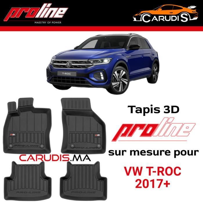 Tapis de voiture - ProLine - VW T-Roc 2017+ - Luxe - Antidérapant - Imperméable