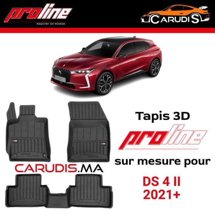 Tapis de voiture - ProLine - DS4 II - Sur mesure - Antidérapant - Imperméable