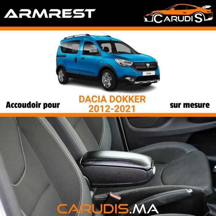 Accoudoir pour Dacia Dokker sur mesure réglable avec espace de rangement