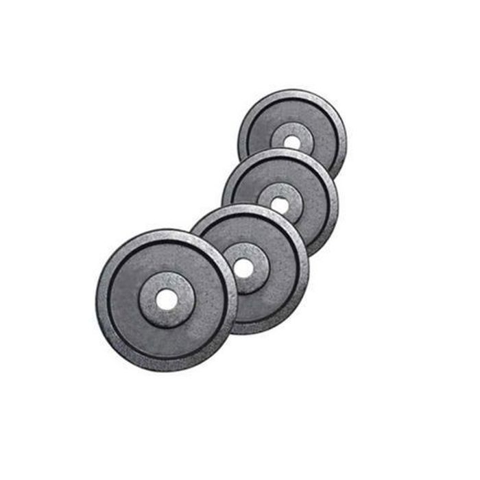 Disque de Musculation - SPORTING - 1 KG - Multicolore - Facilité de préhension - Débutant