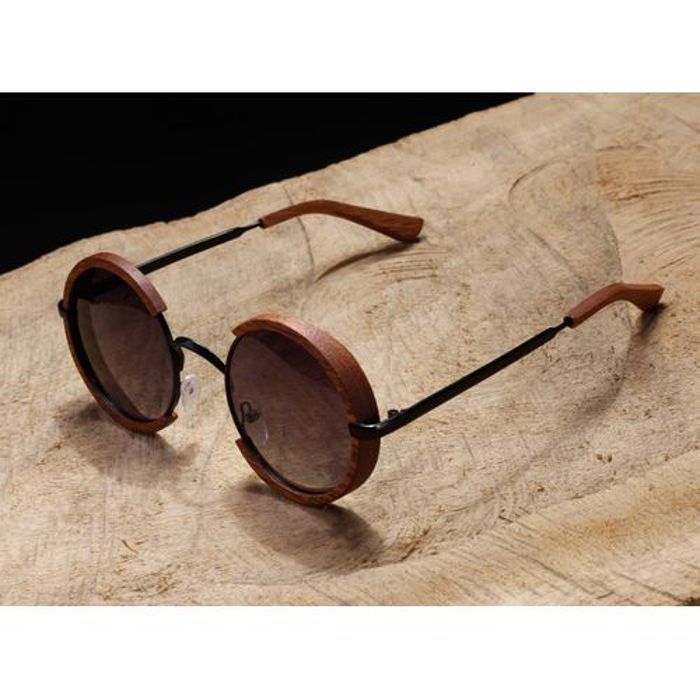 Lunettes de soleil - BARCUR - BC 26-04-33 - Polarisées - Bois