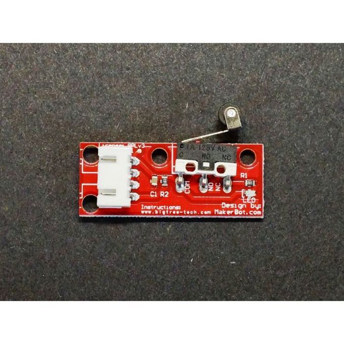 Interrupteur de fin de course mécanique avec roues