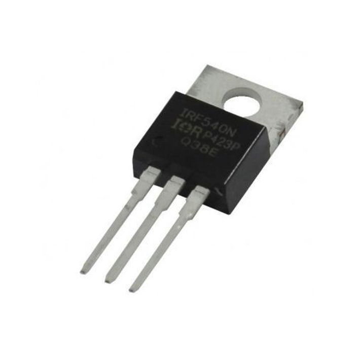 2pcs MOSFET IRF540 N-Channel 100V 33A TO-220