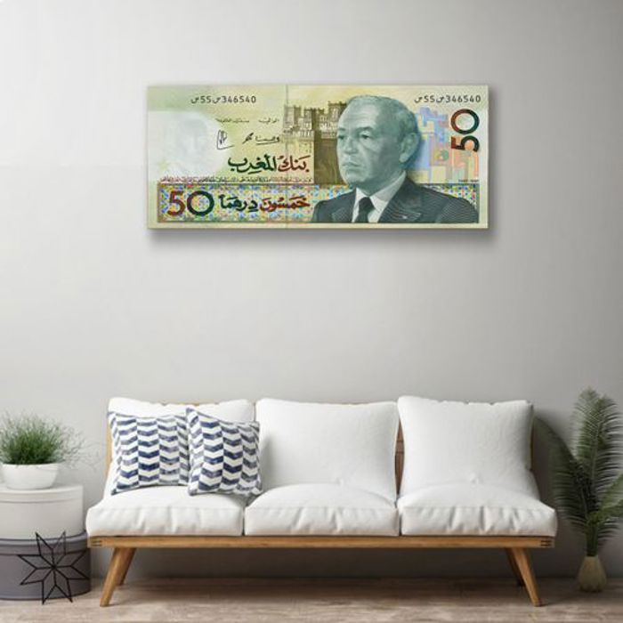 Tableau Mural Décoratif forex - 50 DH année 1991