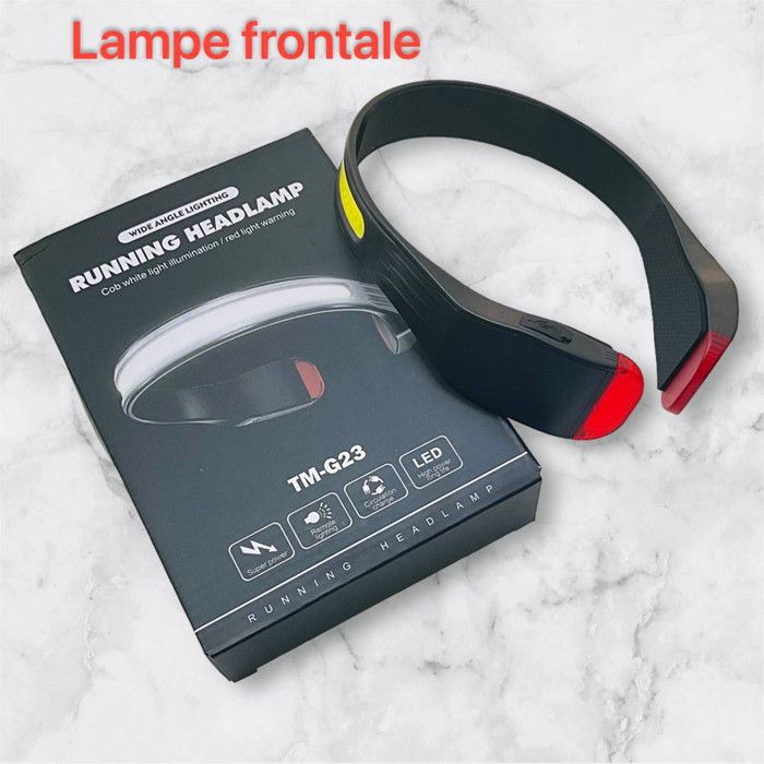 TM-G23 Lampe frontale étanche à LED COB type-c