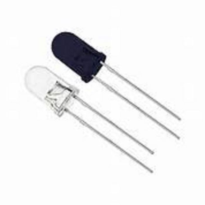 2pcs 5mm IR LED Infrared Receiver and Infrared Transmitter Diodes