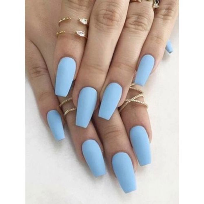 Faux Ongles  24 Pcs