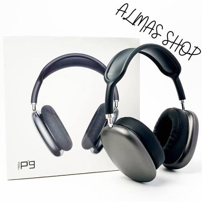 Casque Bluetooth sans fil P9 avec micro casques à suppression de bruit écouteurs de son stéréo de jeu de sport prend en charge TF