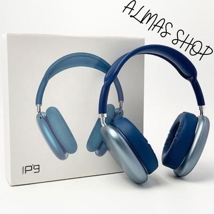 Casque Bluetooth sans fil P9 avec microphone antibruit également pour la salle de sport et les voyages