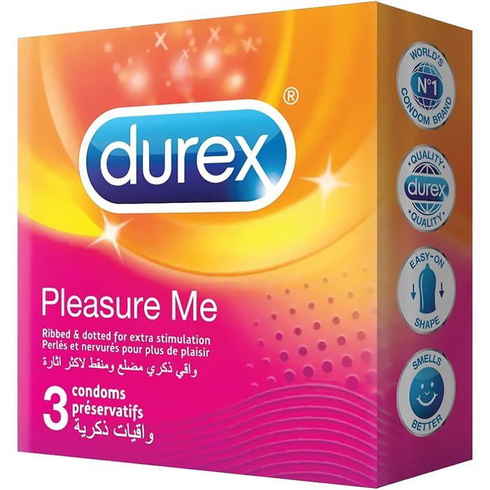 DUREX PLEASURE ME BOITE DE 3
