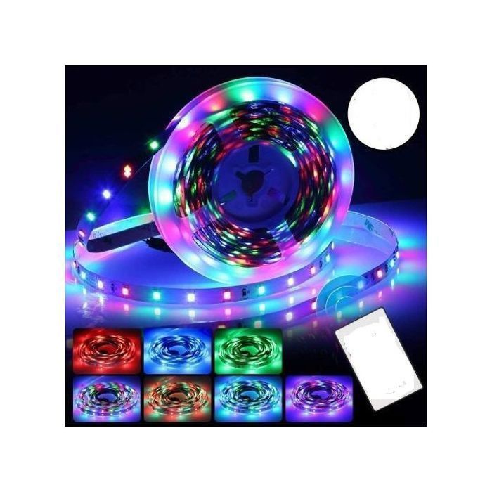 Led Strip RGB Intérieur Multicolor 5 Mètre
