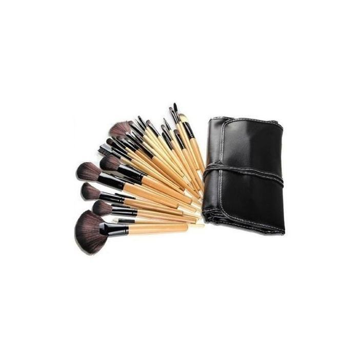 Set de 24 pinceaux de maquillage Professionnelle